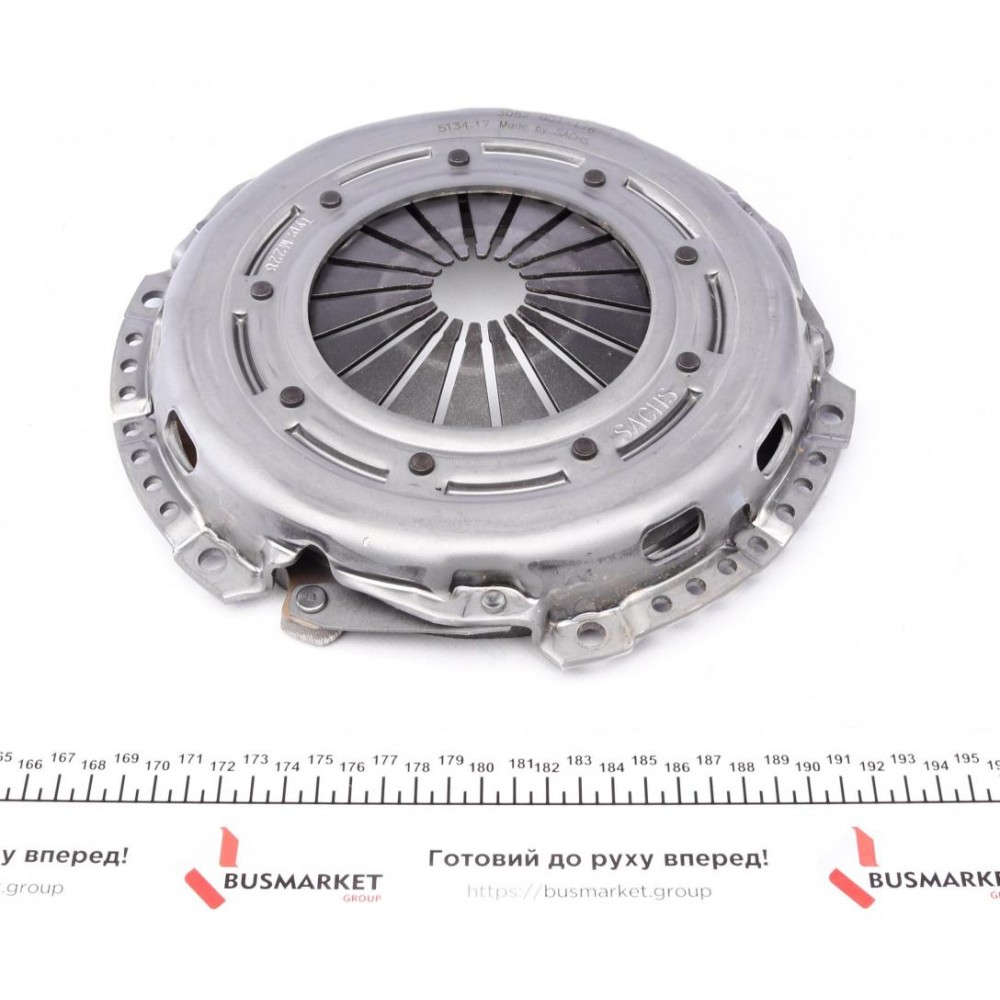 Комплект зчеплення Peugeot Partner 1.6i 10- (d=228mm) (+вижимний)