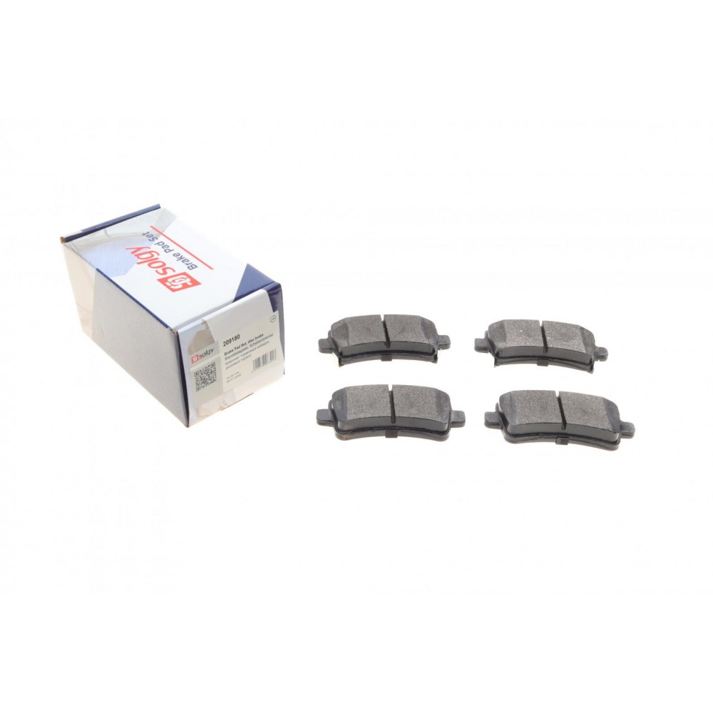Колодки гальмівні (задні) Opel Insignia 08-17/Chevrolet Malibu/Bentley Flying Spur 12-/Saab 9-5 10-