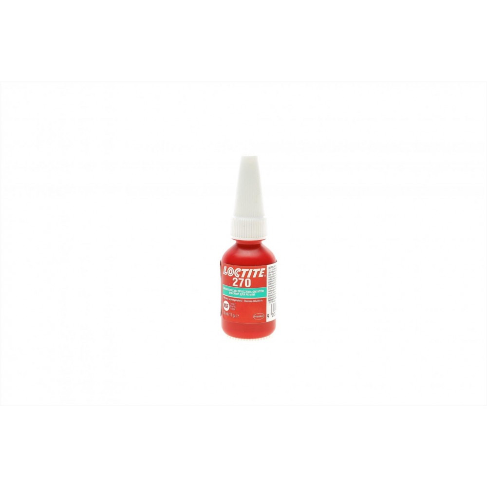 LOCTITE 270 BO10ML PL/UA фіксатор різьби (зелений) (високої міцності) макс. діаметр різьби М20