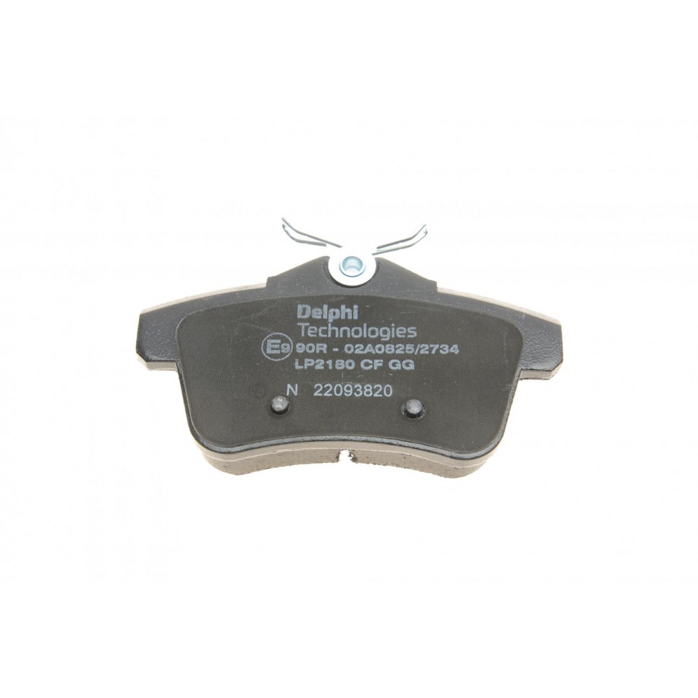Колодки гальмівні (задні) Citroen C4/Peugeot 308/508 09- (TRW)