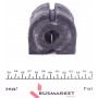 Втулка стабілізатора (переднього) BMW 5 (E60/E61) 01- (d=24.6mm)