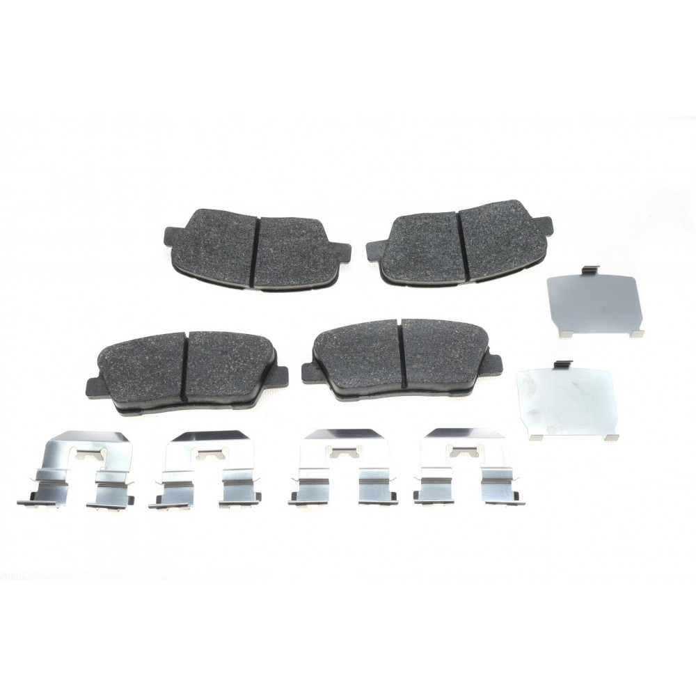 Колодки гальмівні (задні) Hyundai Santa Fe II 06-/Kia Sorento II 09- (Akebono)