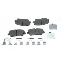 Колодки гальмівні (задні) Hyundai Santa Fe II 06-/Kia Sorento II 09- (Akebono)