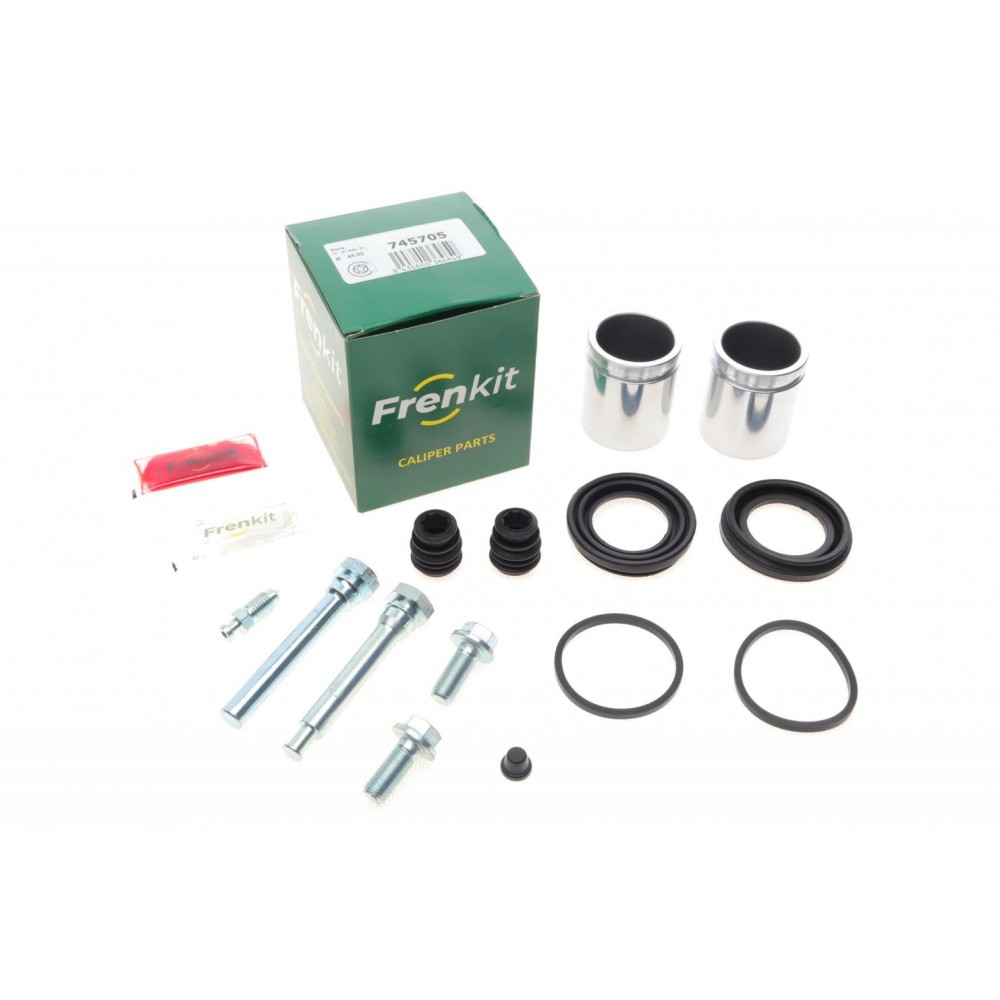 Ремкомплект супорта (переднього) Honda CR-V 12- (d=45mm)(Niss)(+2 поршня/направляюча)SuperKit