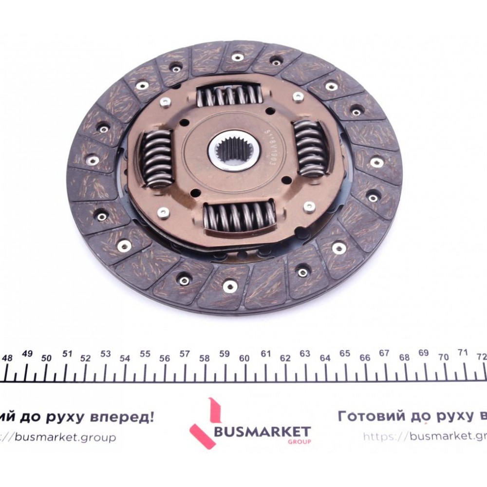 Комплект зчеплення VW Caddy II 1.4i (d=190mm) (+вижимний)