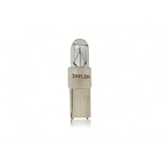 Автолампа 24V 1.2W Kw2X4.6d Transparent (в щиток приладів)