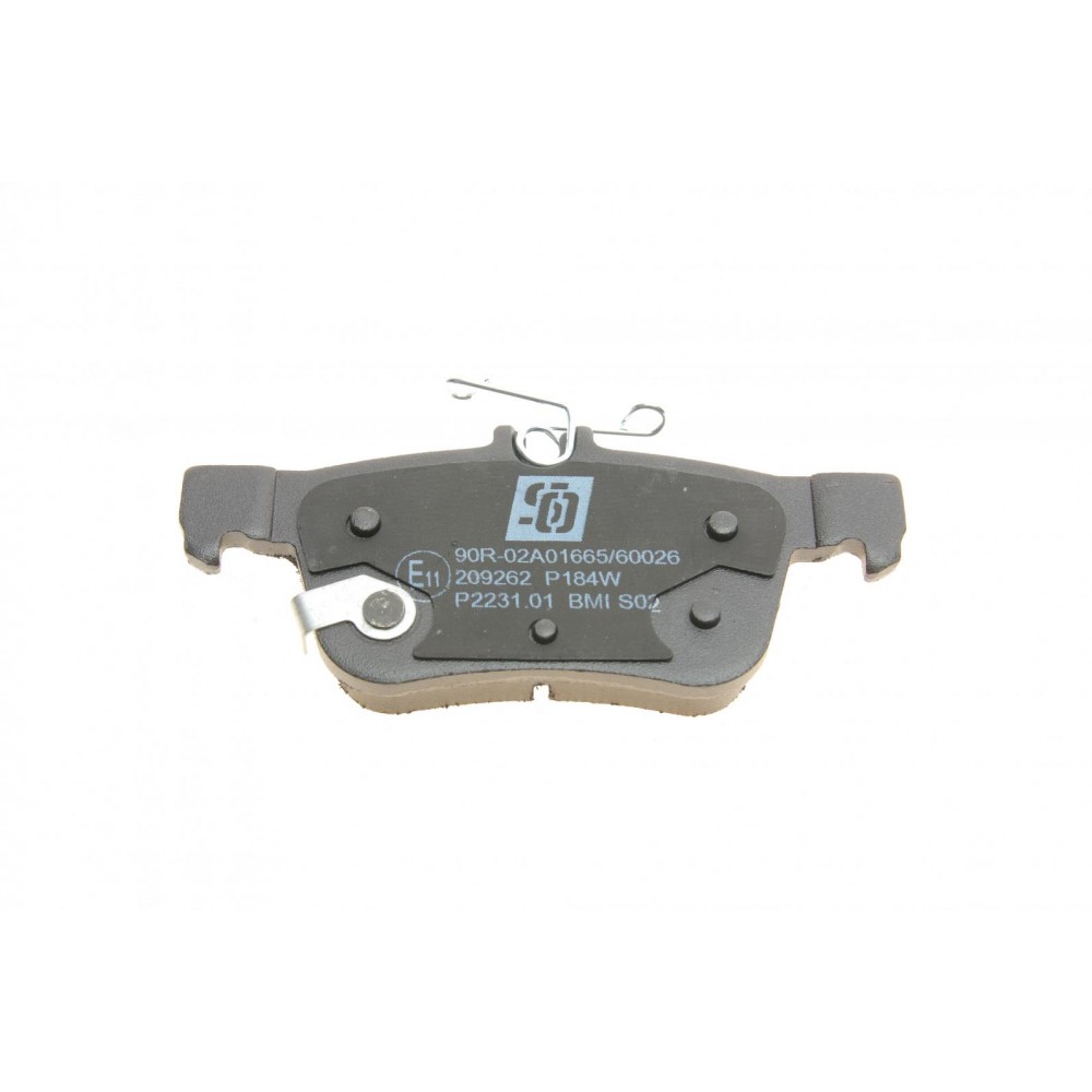 Колодки гальмівні (задні) Ford Focus 18-/Galaxy/Mondeo/S-Max 14-/Kuga 12-/Ford USA Edge/Fusion 06-