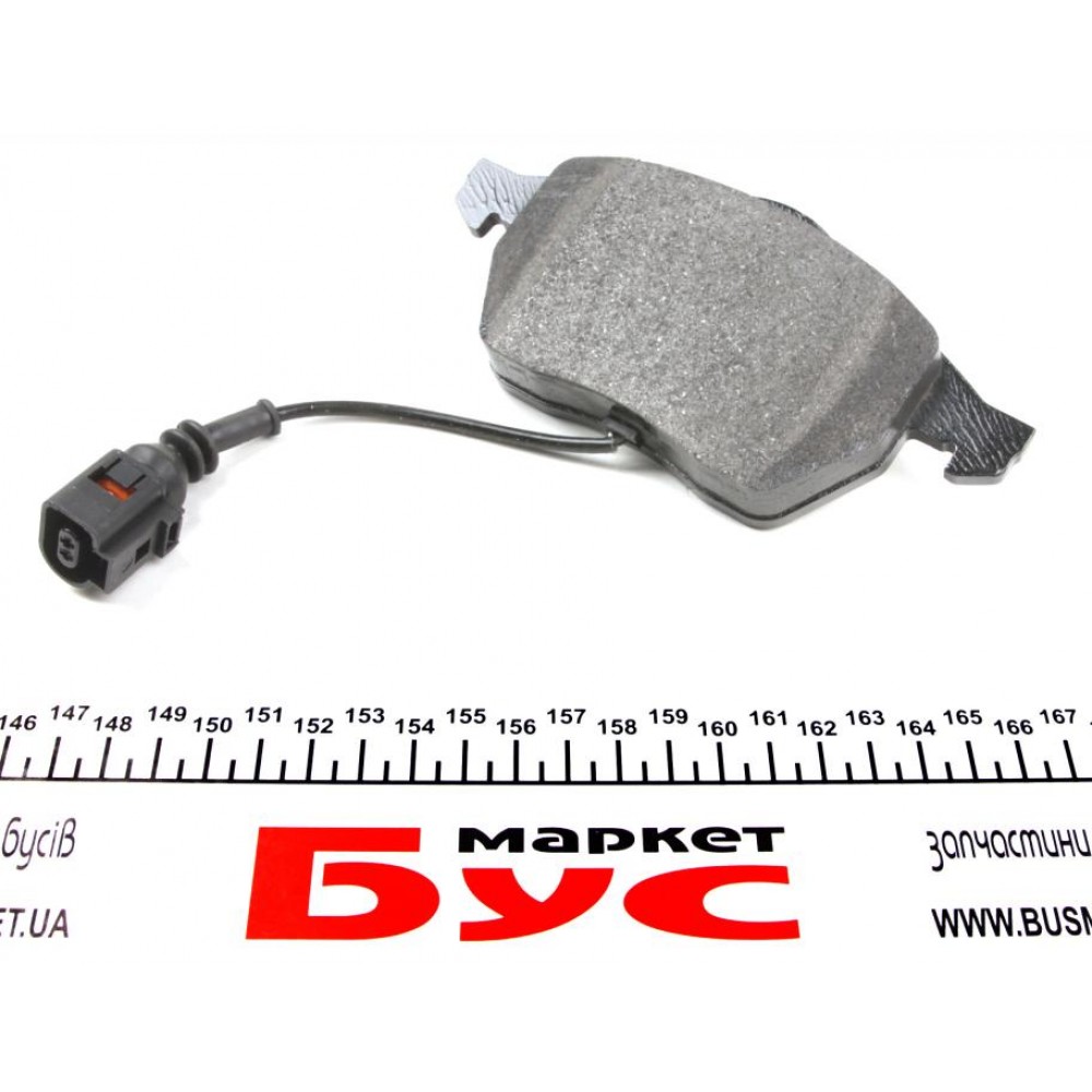Колодки гальмівні (передні) Audi A3/VW Golf IV -03 (Teves) Q+ (з датчиком)