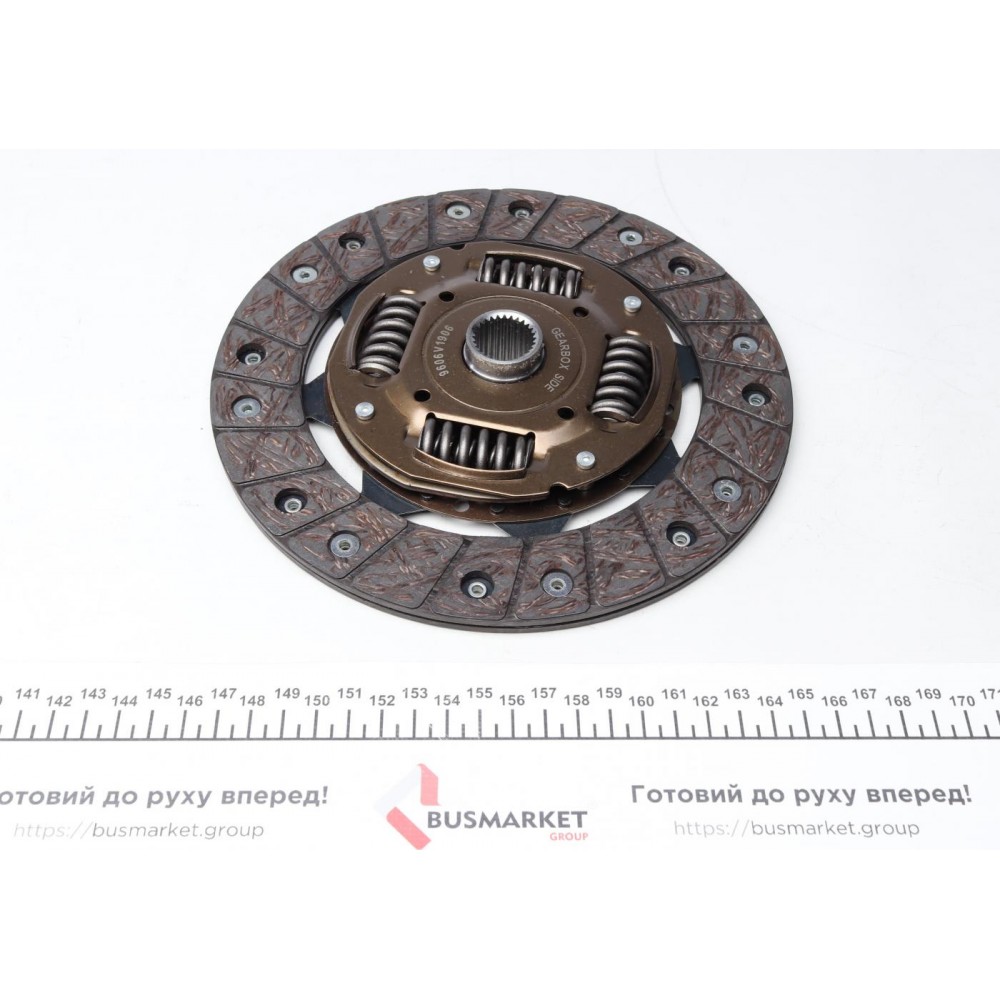 Комплект зчеплення VW Caddy II 1.9SDI 95-04 (d=210mm)