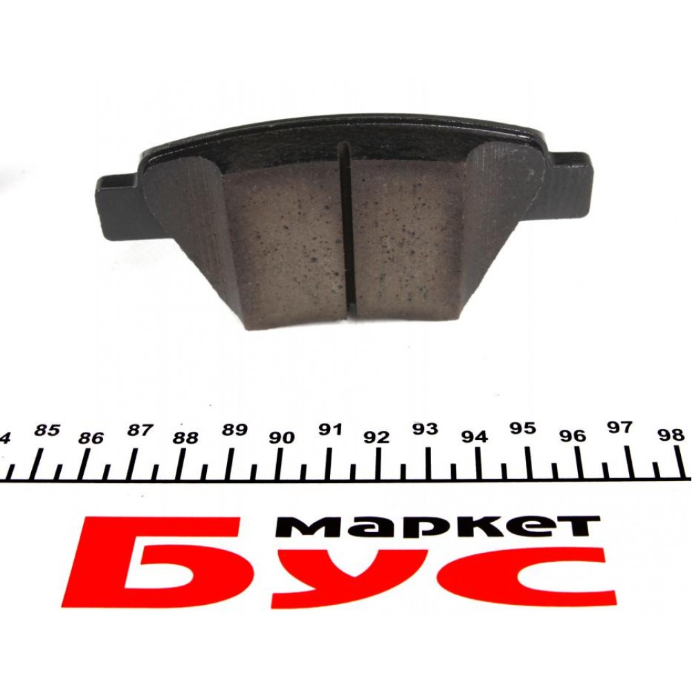Колодки гальмівні (задні) VW Caddy 10- (109.2x53.3) (Bosch) Q+