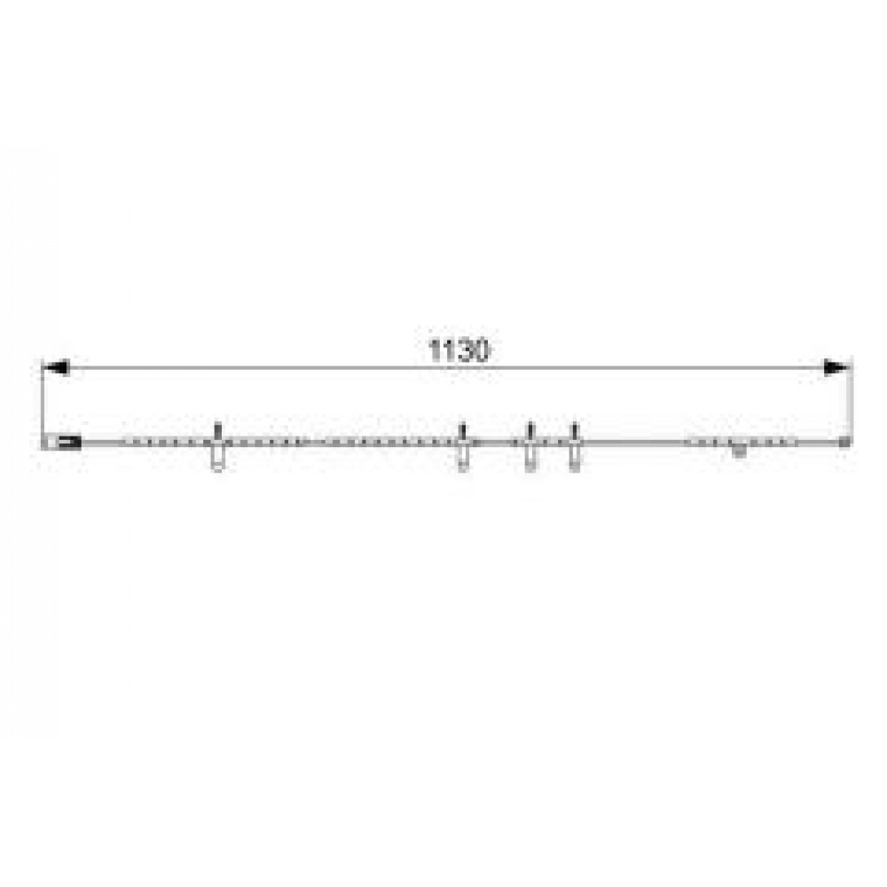 Датчик зносу гальмівних колодок (задніх) Mini (R50/R52/R53) 01-07 (L=1130mm)