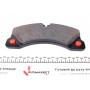 Колодки гальмівні (передні) Porsche Cayenne 07-/VW Touareg 02- (Brembo)