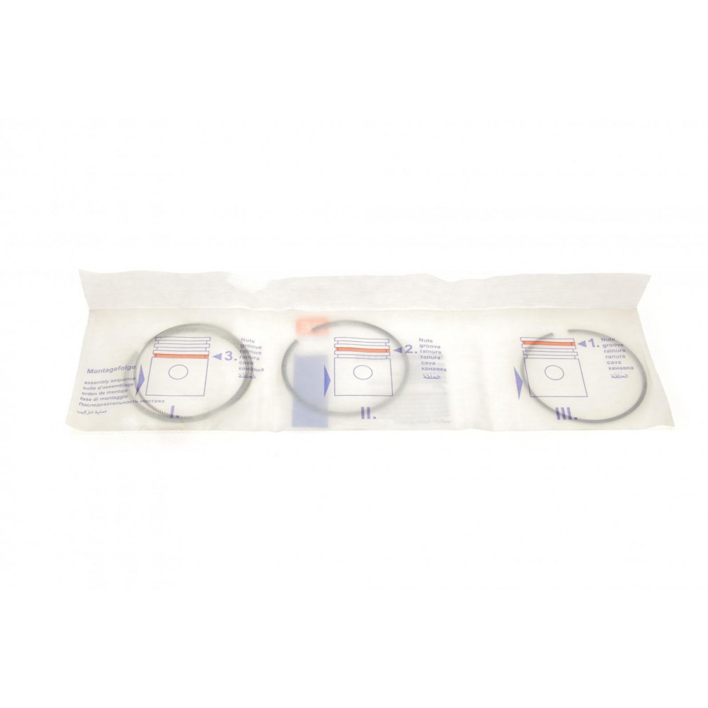 Кільця поршневі VW LT -96/T3/Caddy 1.6D-2.4D -96 (76.50mm/STD) (1.75-2.0-3.0) = 8950320000