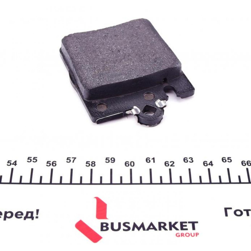 Колодки гальмівні (задні) MB C-class (W203) 01-11/E-class (W210) 96-03 (Ate-Teves) Q+