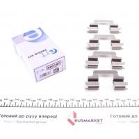 Планка супорта (заднього) прижимна (к-кт) VW Golf V/VI/ Passat10- (Lucas)