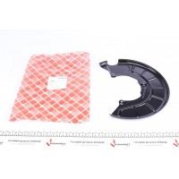 Захист диска гальмівного (переднього) (L) VW Caddy 03-