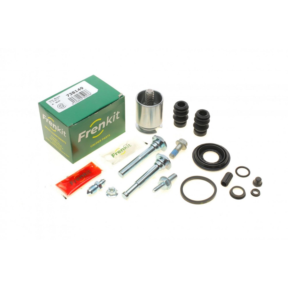 Ремкомплект супорта (заднього) (L) Citroen C4/Toyota Avensis 06- (d=38mm) (+поршень/направляюча)