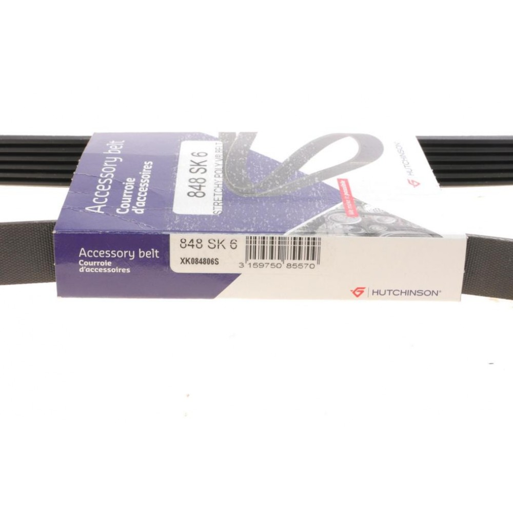 Ремінь генератора Citroen Berlingo/Fiat Ducato 1.8/1.9D /Citroen Jumper 3.0HDI 96- (6PK1160)