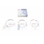 Кільця поршневі Citroen Jumper/Peugeot Boxer/Expert 1.9D (83.00mm/STD) (2-2-3) = 8937230000