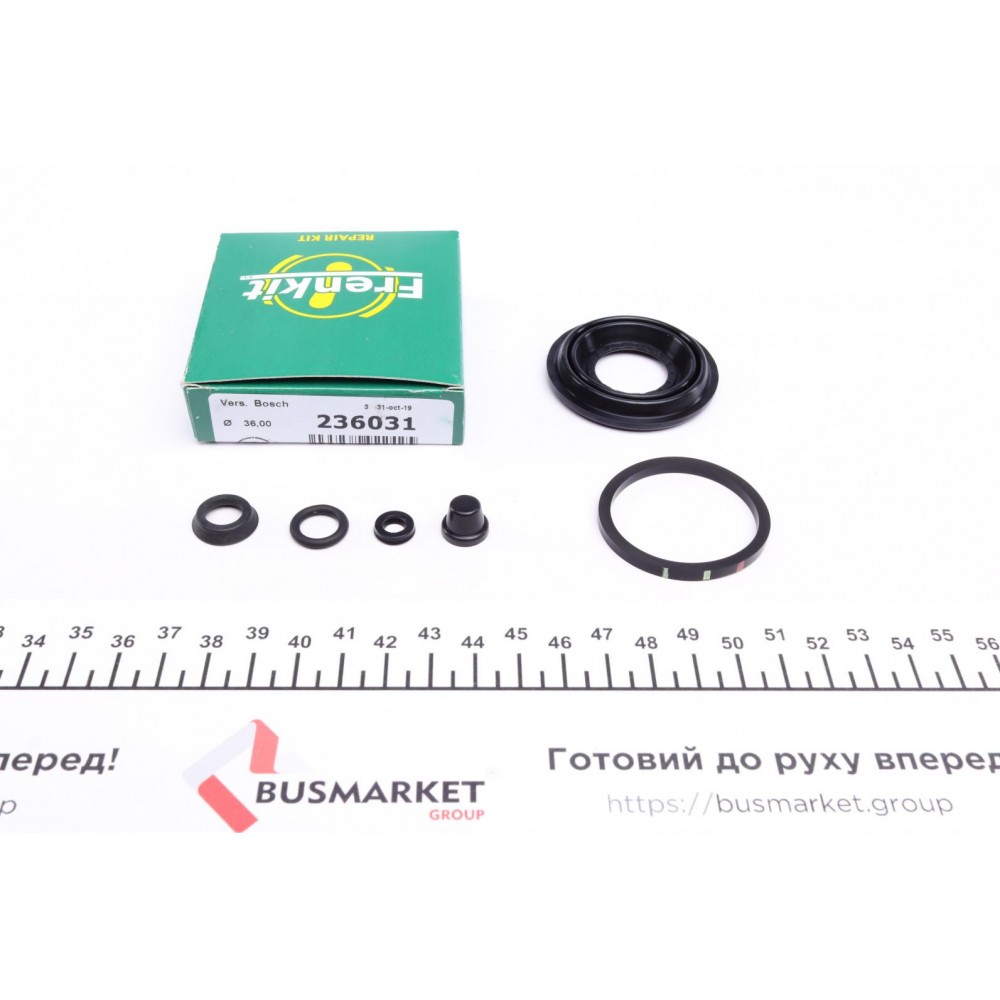 Ремкомплект супорта (заднього) Fiat Punto/Toyota Corolla 05- (d=36mm) (Bosch)