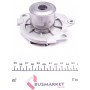 Комплект ГРМ + помпа Opel Astra/Fiat Grande Punto 1.9CDTI 04-