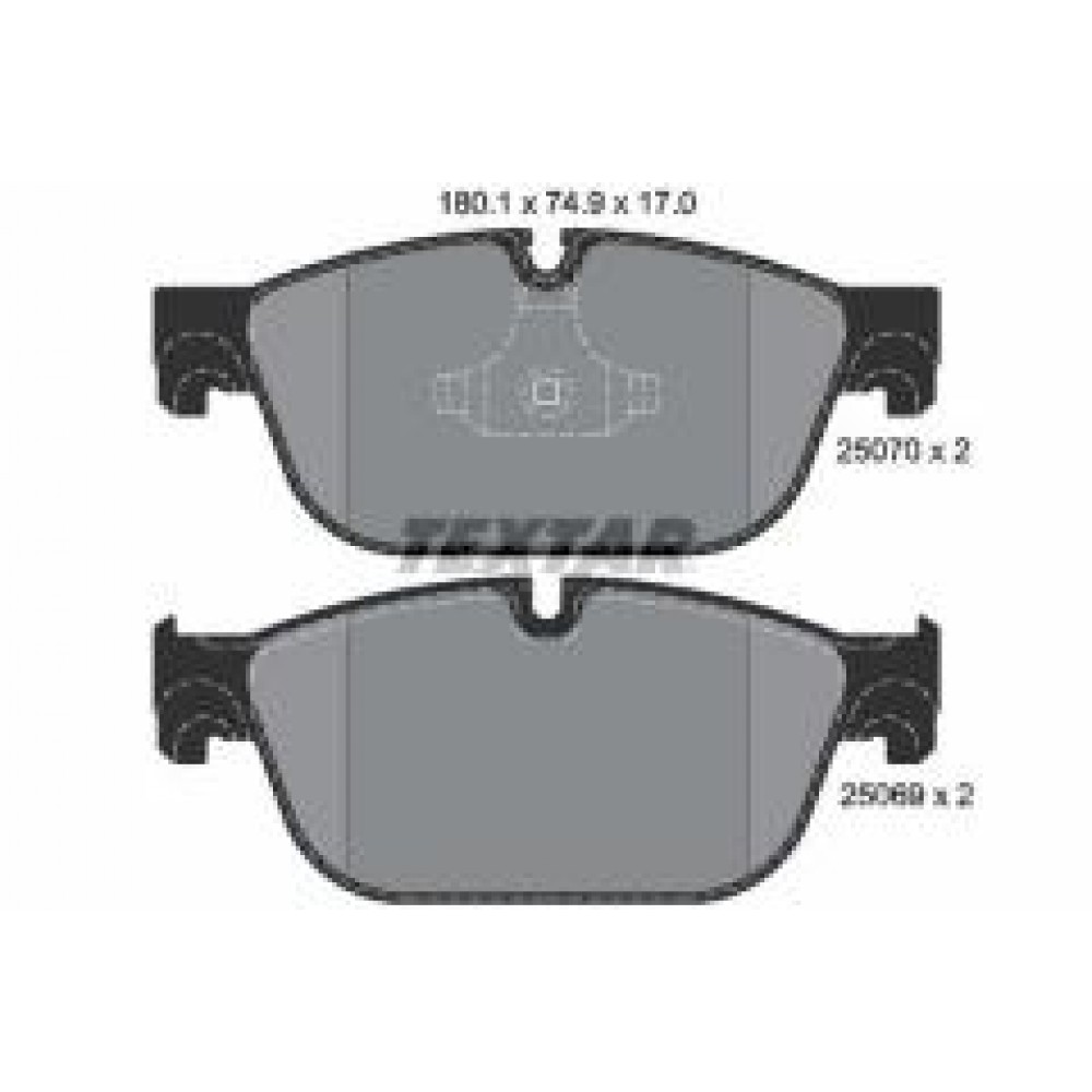 Колодки гальмівні (передні) Citroen C5/C6/Peugeot 308/508 09- (TEVES) Q+