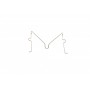 Планка супорта (переднього) прижимна (к-кт) Mazda 121/323 89-94 (Sumitomo)