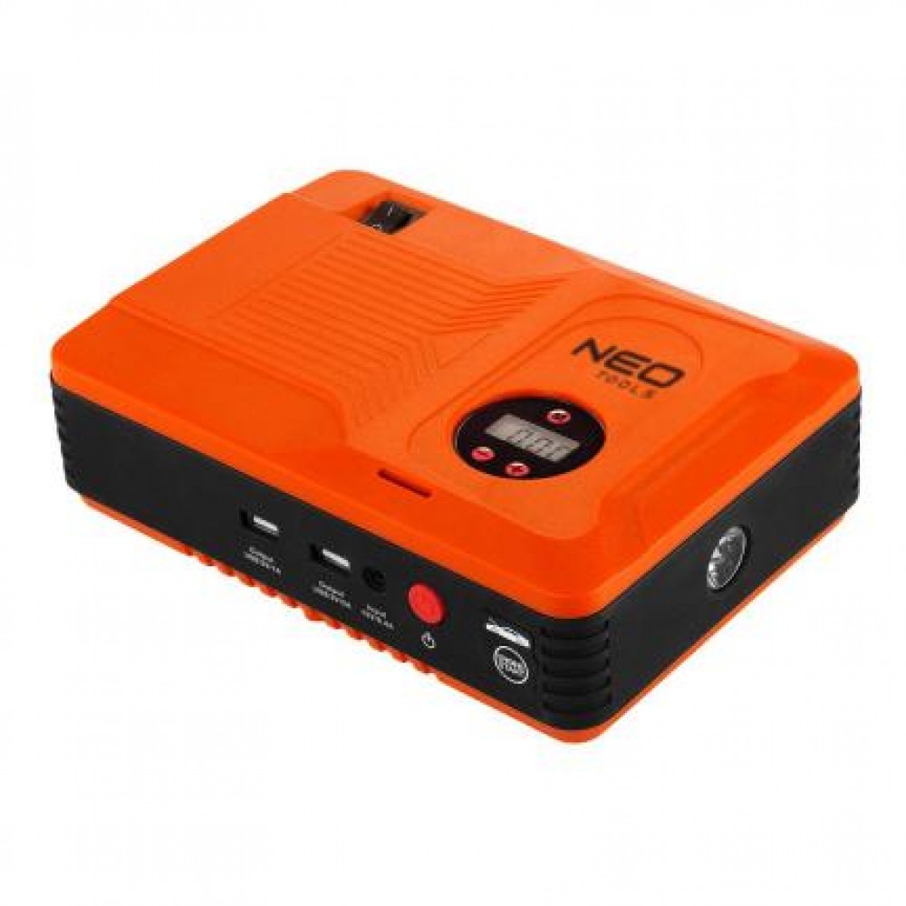 Пусковий пристрій Jumpstarter (Powerbank 14 000 mAh/ліхтар LED/компресор 3.5 Bar)