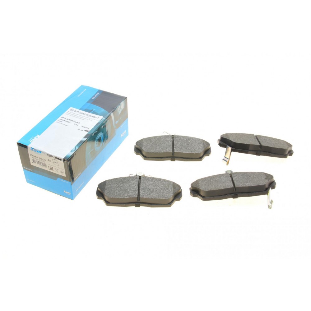 Колодки гальмівні (передні) Honda Civic VI/VII 94-05/Concerto 89-95/Rover 400 90-00