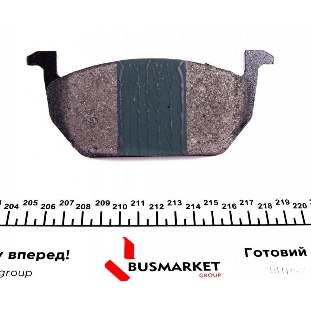 Колодки гальмівні (передні) Audi A3/VW Golf VII 12- (з датчиком) (Ate)