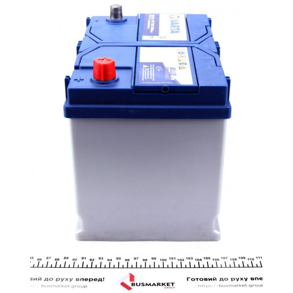 Акумуляторна батарея 72Ah/760A (261x175x220/+R/B01) (Start-Stop EFB) Blue Dynamic N72 Азія