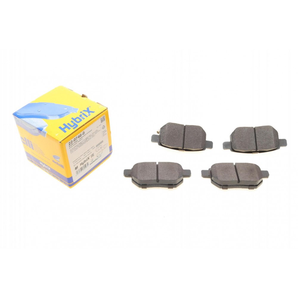 Колодки гальмівні (задні) Toyota Corolla/Auris 06-14/IQ/Urban Cruiser 09-15/Prius 12-/Yaris 05-