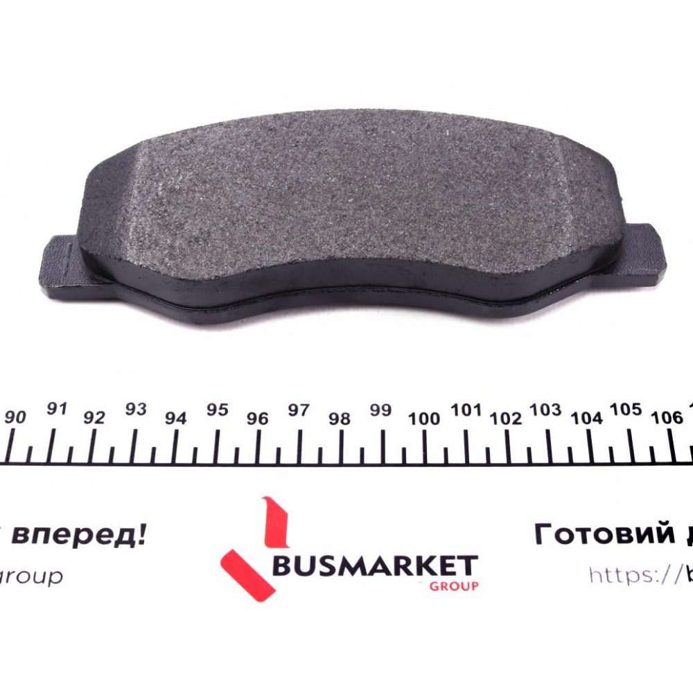 Колодки гальмівні (задні) Renault Master/Opel Movano 10- (спарка) (з датчиком)