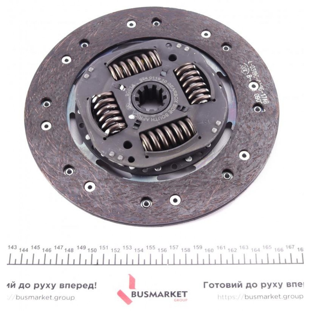 Комплект зчеплення Iveco Daily I-IV 2.3D/2.4D/2.5D/2.8TDI, d=240 мм