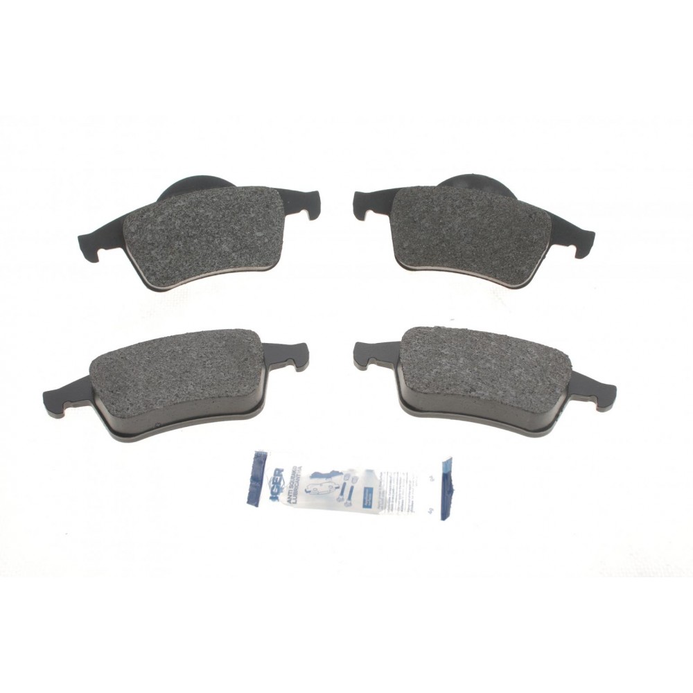 Колодки гальмівні (задні) Volvo S60 00-10/S70 97-00/S80 98-06/V70 95-08/XC70 Cross Country 97-07