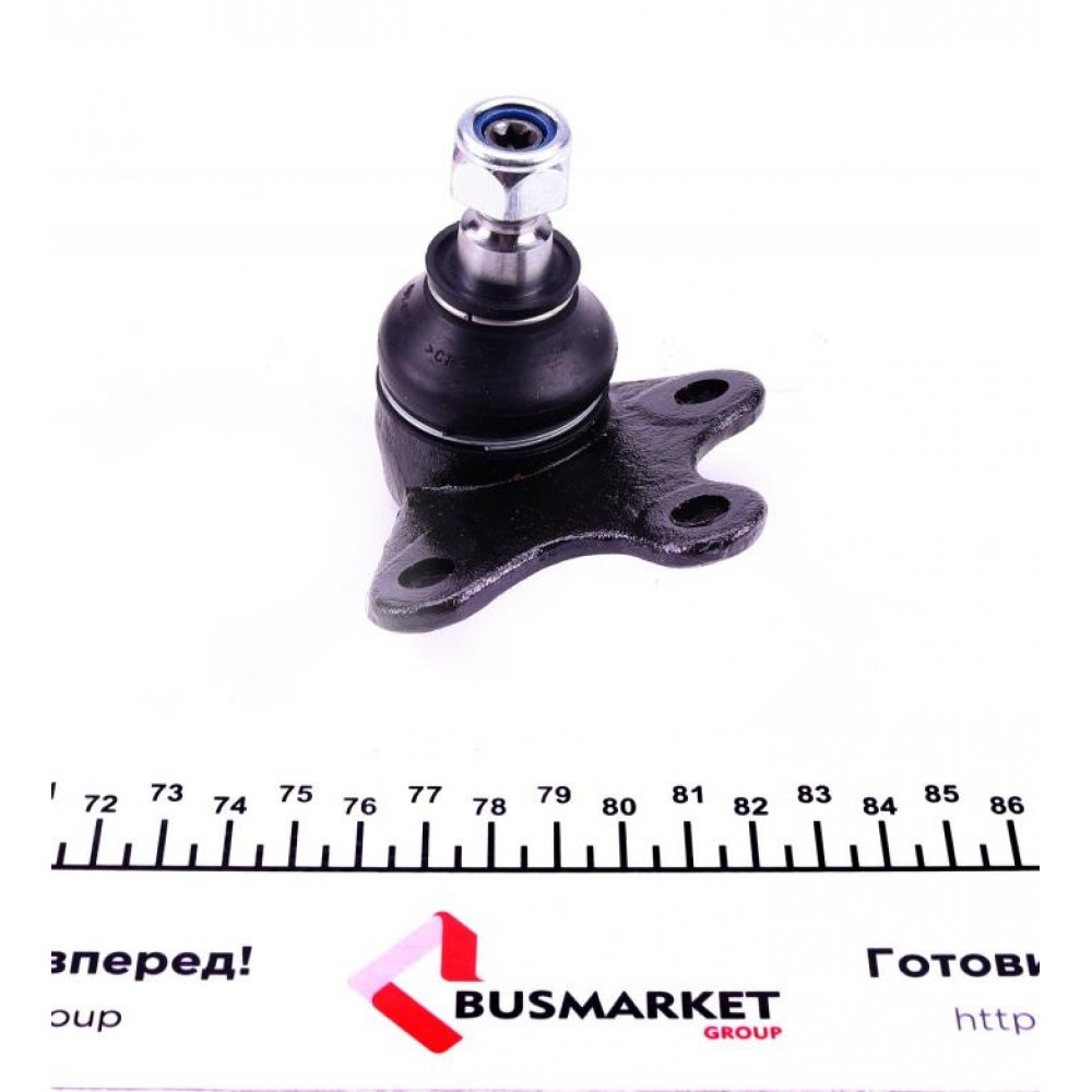Опора кульова (передня/знизу/L) Skoda Fabia/VW Polo 1.2/1.9TDI 99-10 (к-кт)