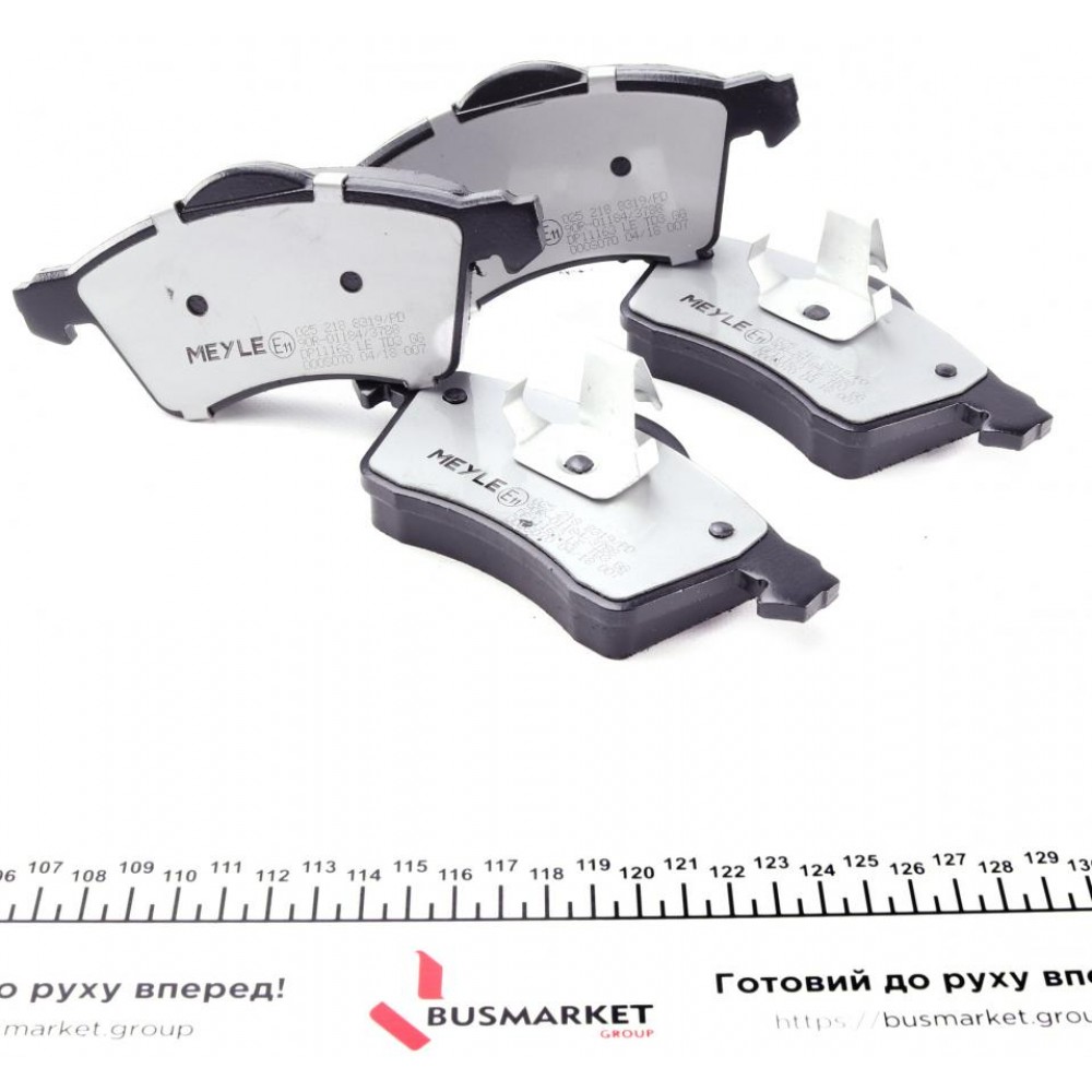 Колодки гальмівні (передні) VW T4 90-03 R15 (без датчиків)