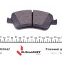 Колодки гальмівні (передні) Toyota Auris 06-12/Corolla 06-14