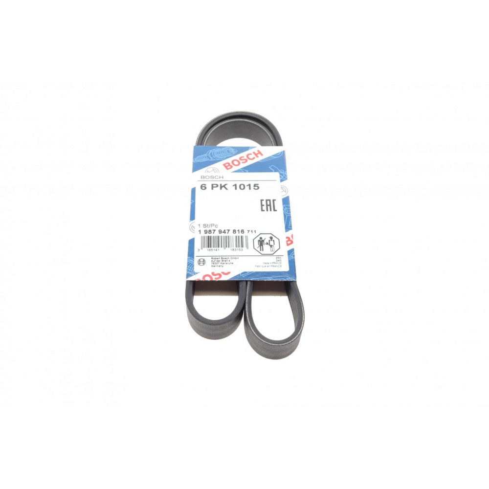 Ремінь генератора Fiat Ducato 2.5D/TD 94- (6PK1015)