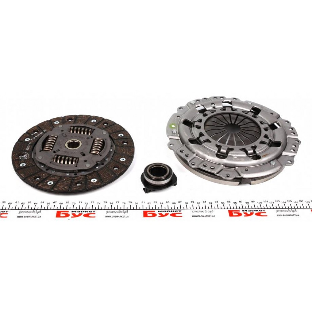 Комплект зчеплення Renault Kangoo 1.5DCI 01-, K9K 700/702/704/710, d=220mm