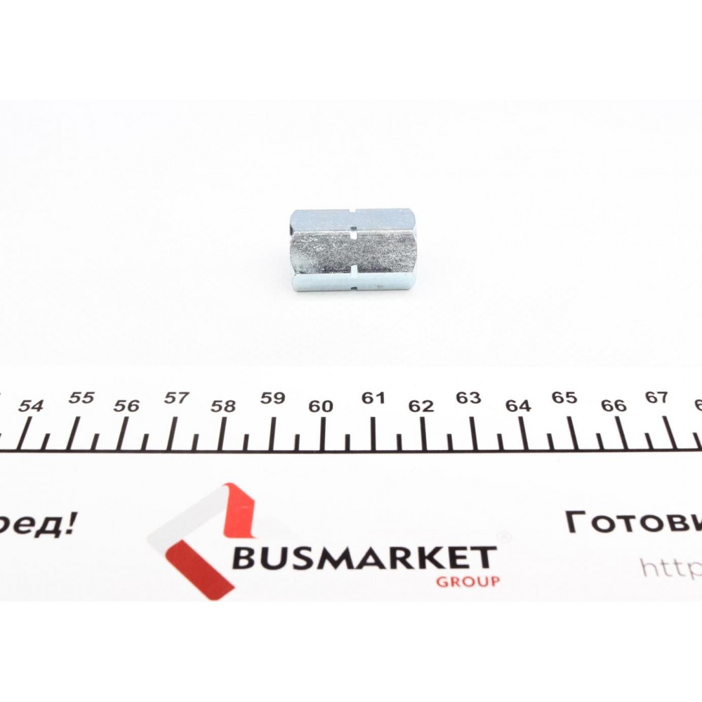 З'єднувач трубки гальмівний (M12x1/17x29/d=4.0) (мама/мама)