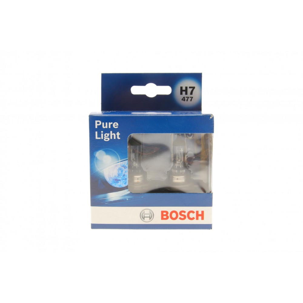 Автолампа H7 12V 55W PX26d Pure Light (к-кт 2шт)