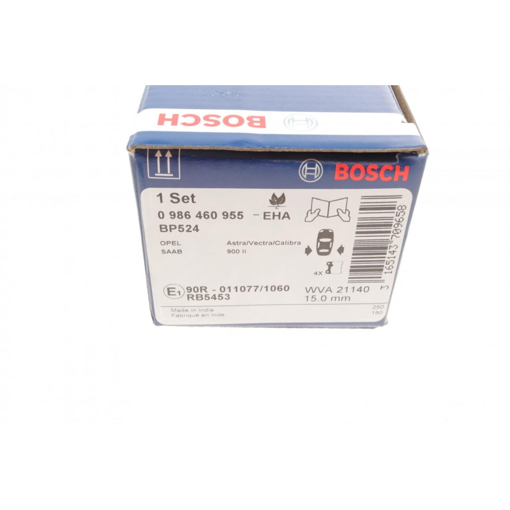 Колодки гальмівні (задні) Opel Astra F 91-01/Kadett E 86-91/Vectra A 88-95