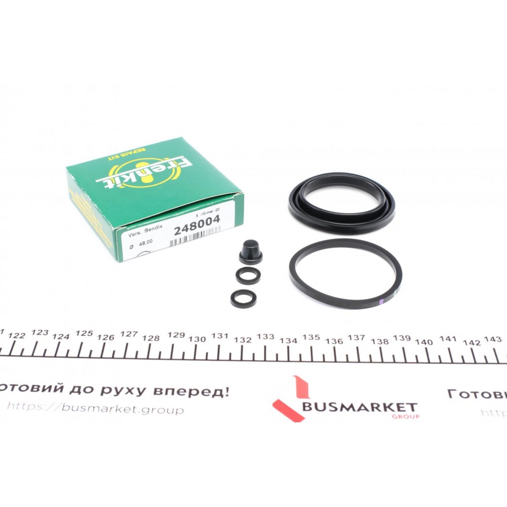 Ремкомплект супорта (переднього) Fiat 126/127/128 72-00 (d=48mm) (Bendix)