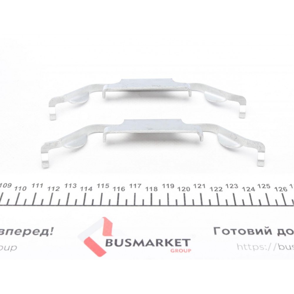 Планка супорта (переднього) прижимна (к-кт) BMW X5 (E53) 00- (Ate)