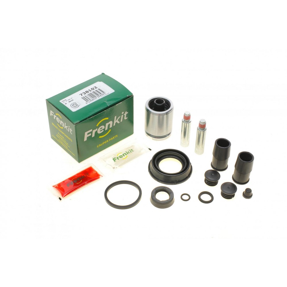 Ремкомплект супорта (заднього) Peugeot 308/508 12- (d=38mm) (Ate) (+поршень.направляюча)