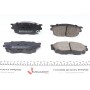 Колодки гальмівні (передні) Mazda 6 02-07 (131.5x56.2x17) (Akebono)