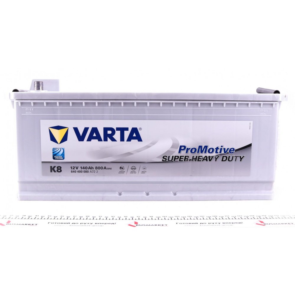 Акумуляторна батарея 140Ah/800A (513x189x223/+L/B13) Promotive SHD K8 (замінено на 640400080 A722)
