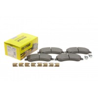 Колодки гальмівні (передні) VW Amarok 2.0 BiTDI/TDI/TSI 10- (Bosch) Q+