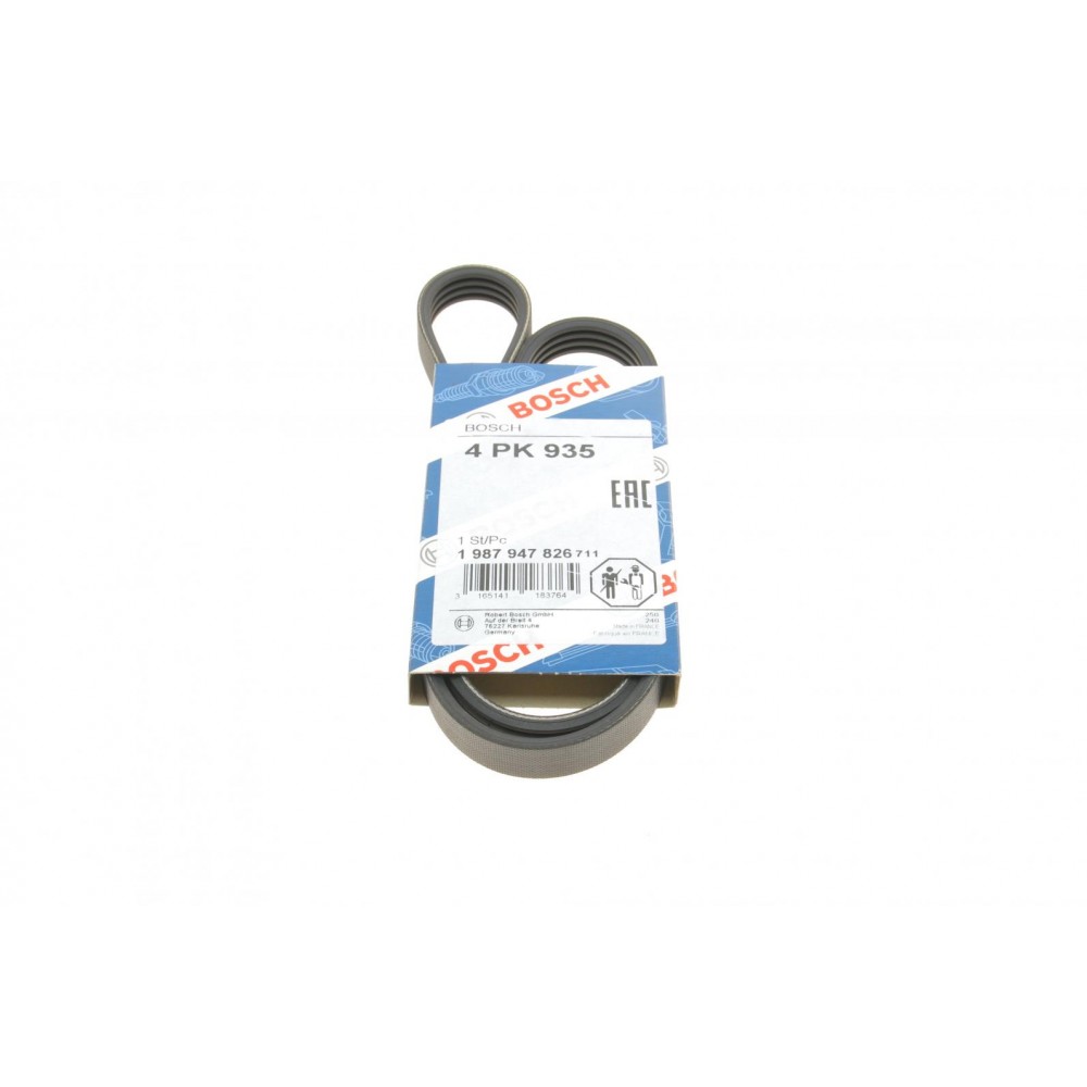 Ремінь генератора Mitsubishi Galant 1.8/2.0 87-03/Toyota Hilux 2.4 97-05 (4PK935)